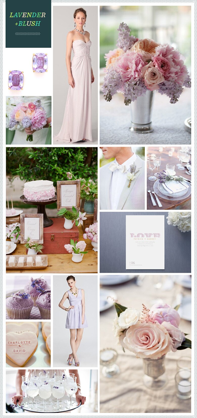 REVEL: Lavender + Blush Wedding Inspiration