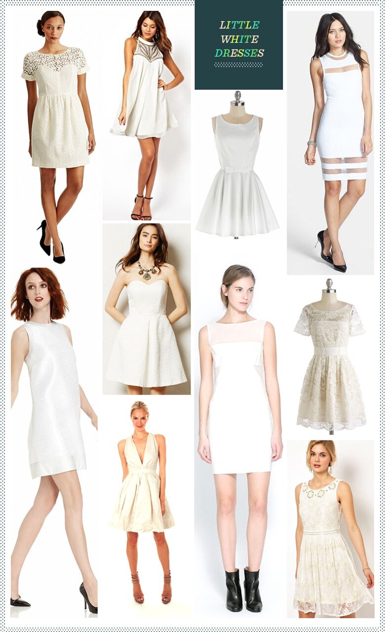REVEL: Little White Dresses