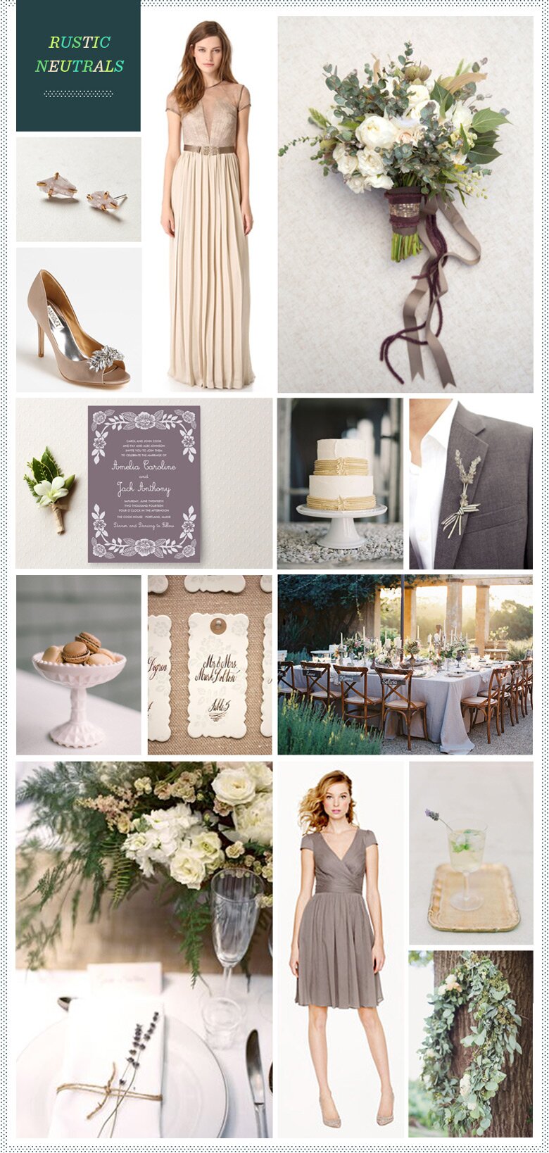 REVEL: Rustic Neutrals Wedding Inspiration REVEL: Rustic Neutrals Wedding Inspiration