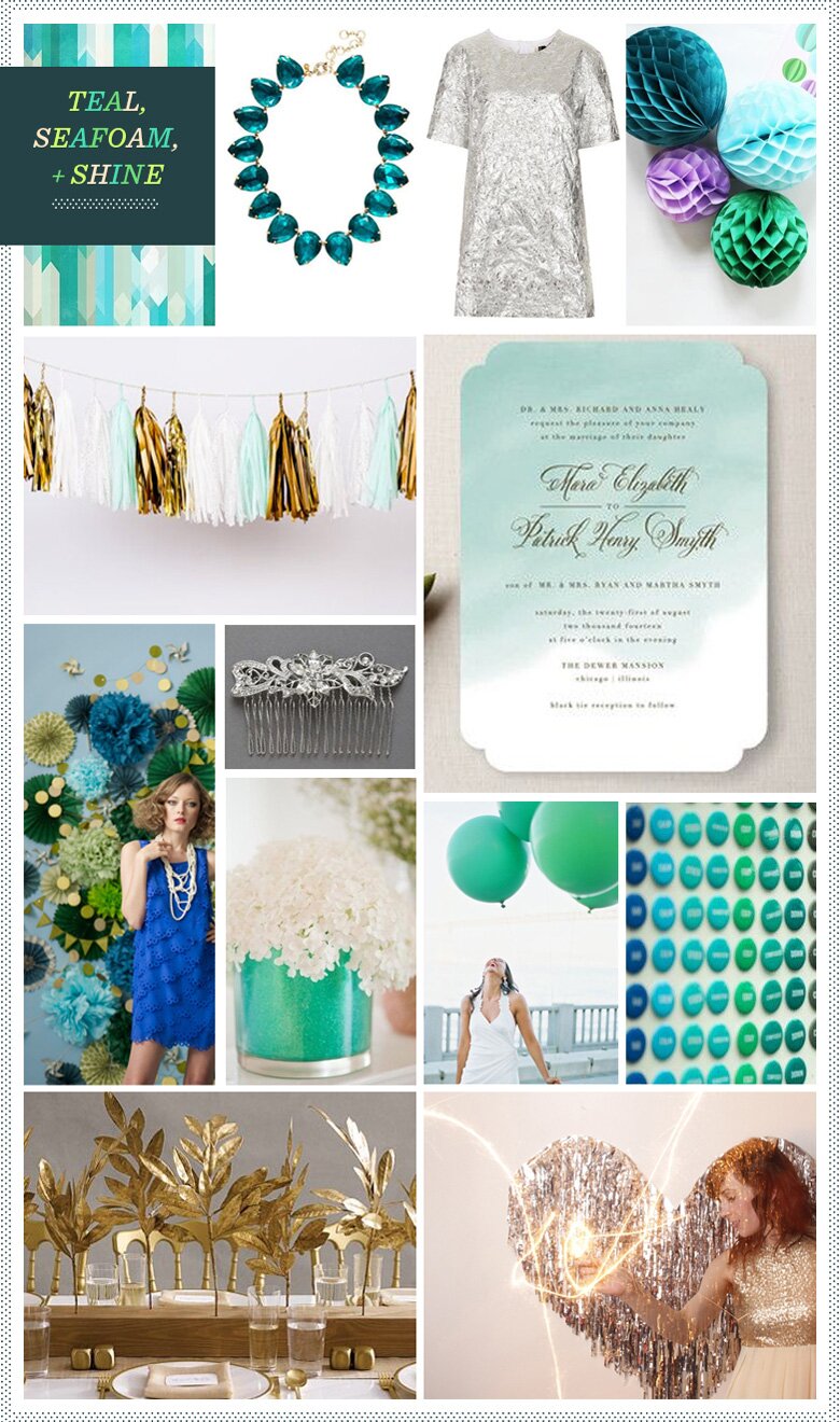 REVEL: Teal, Seafoam, and Shine