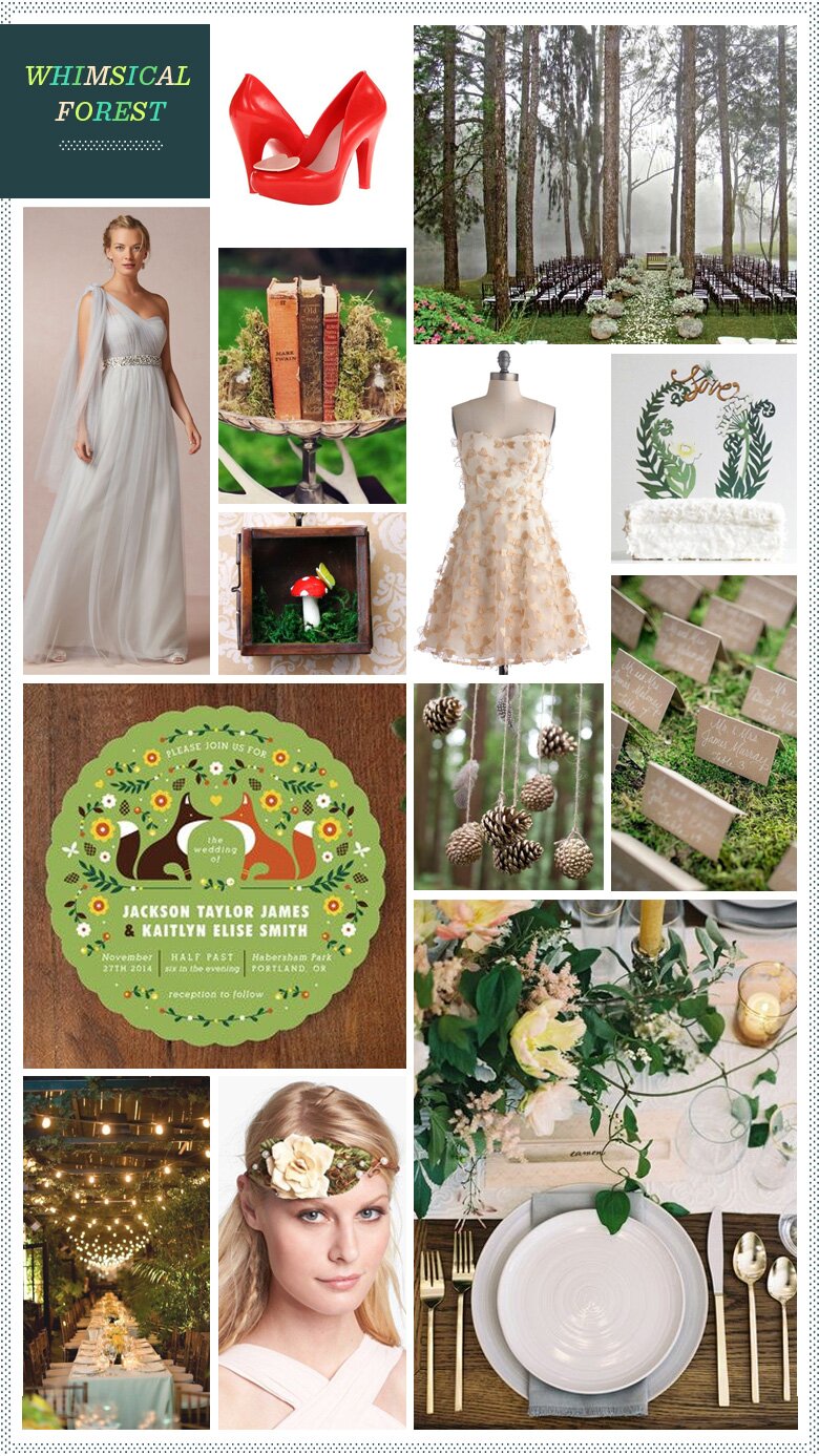 REVEL: Whimsical Forest Wedding